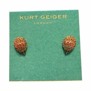 NWT Kurt Geiger London Rainbow Pave Signature Eagle Stud Earrings